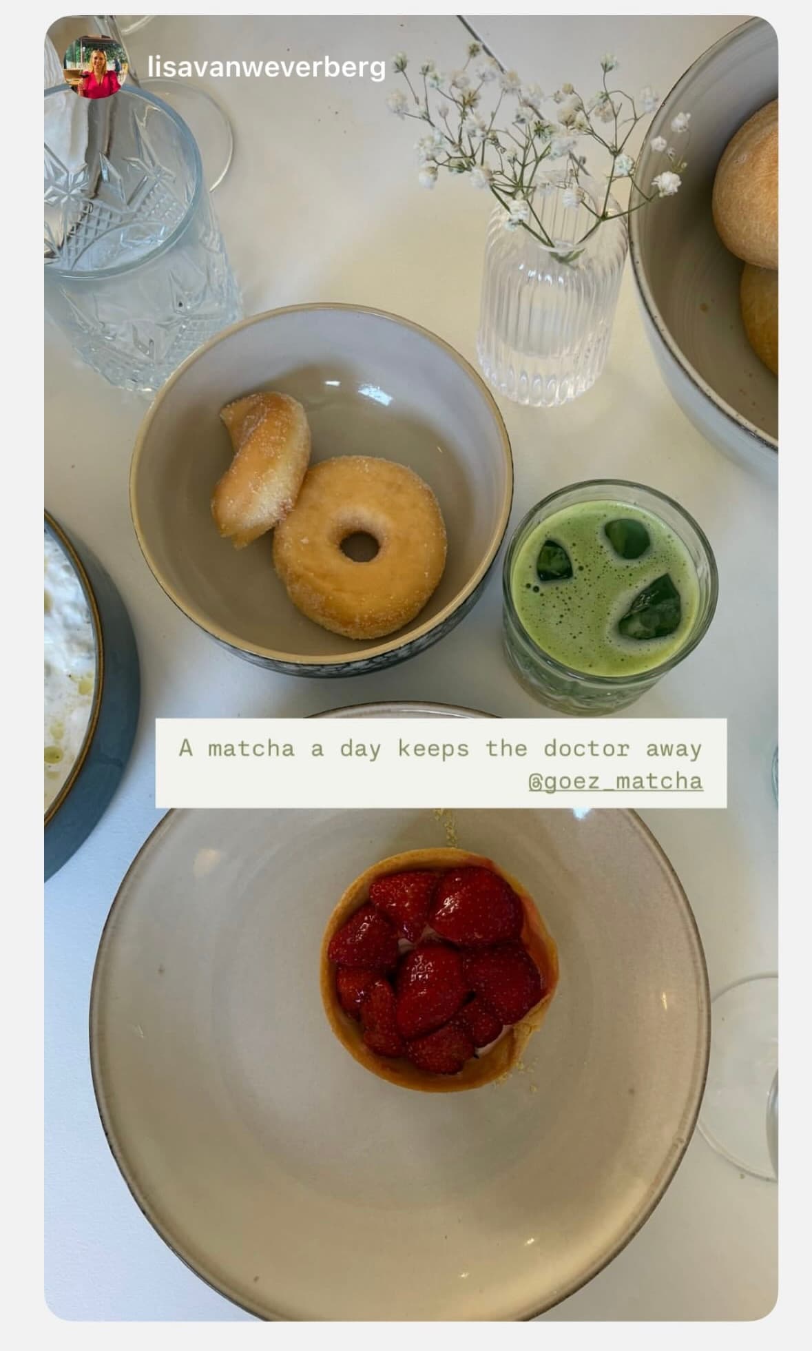 Goez matcha by @lisavanweverberg