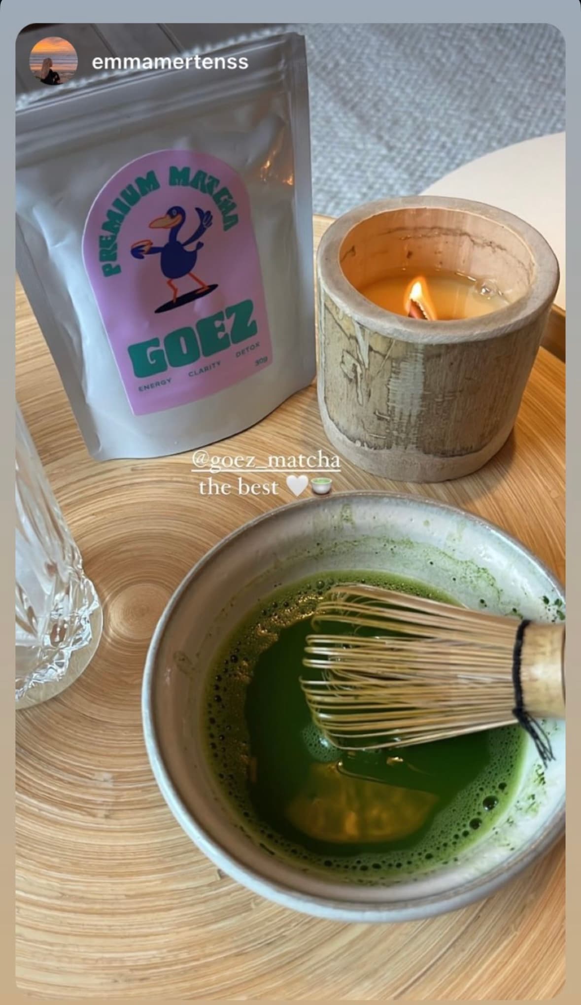 Goez matcha by @emmamertenss