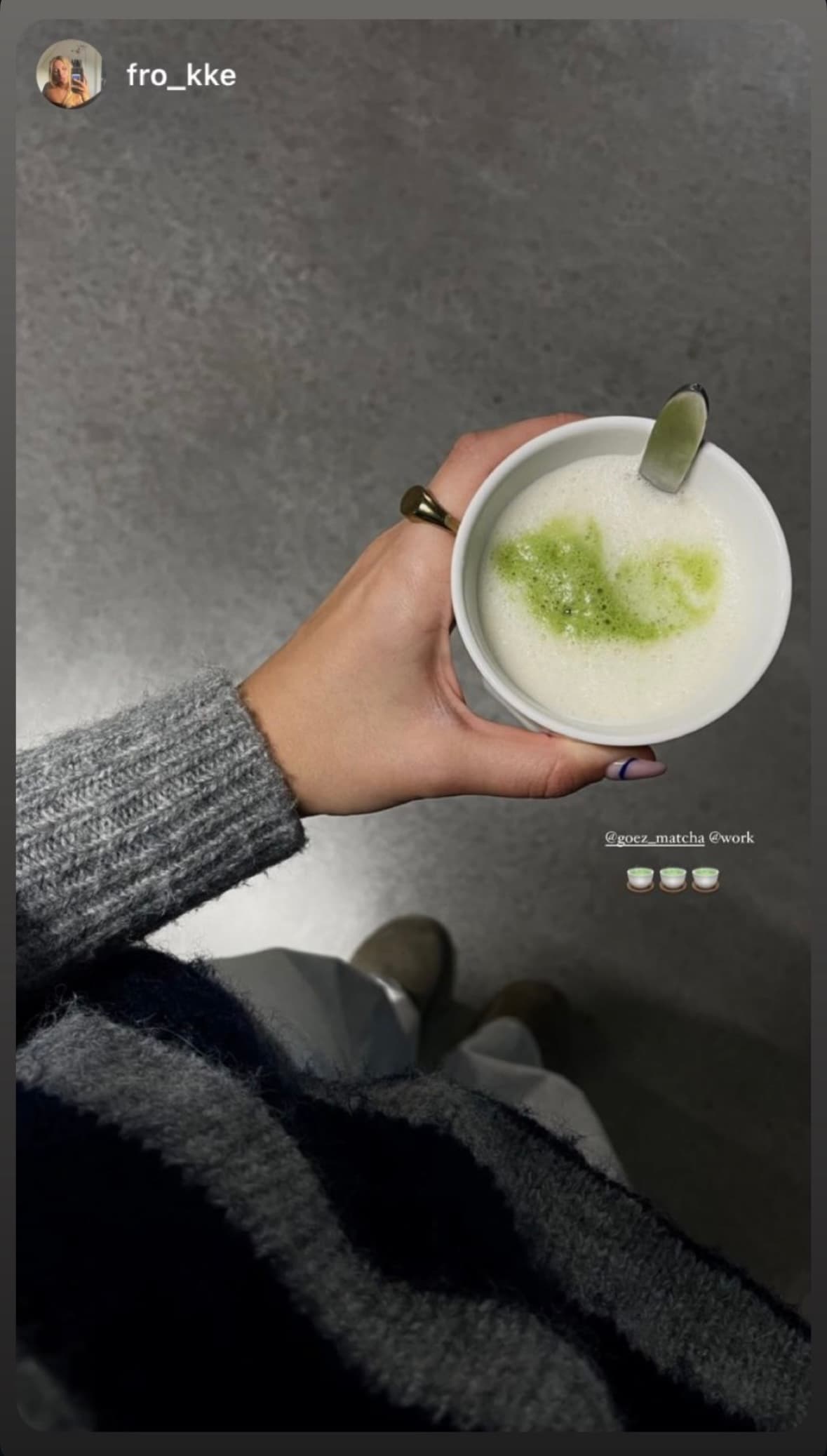 Goez matcha by @fro_kke