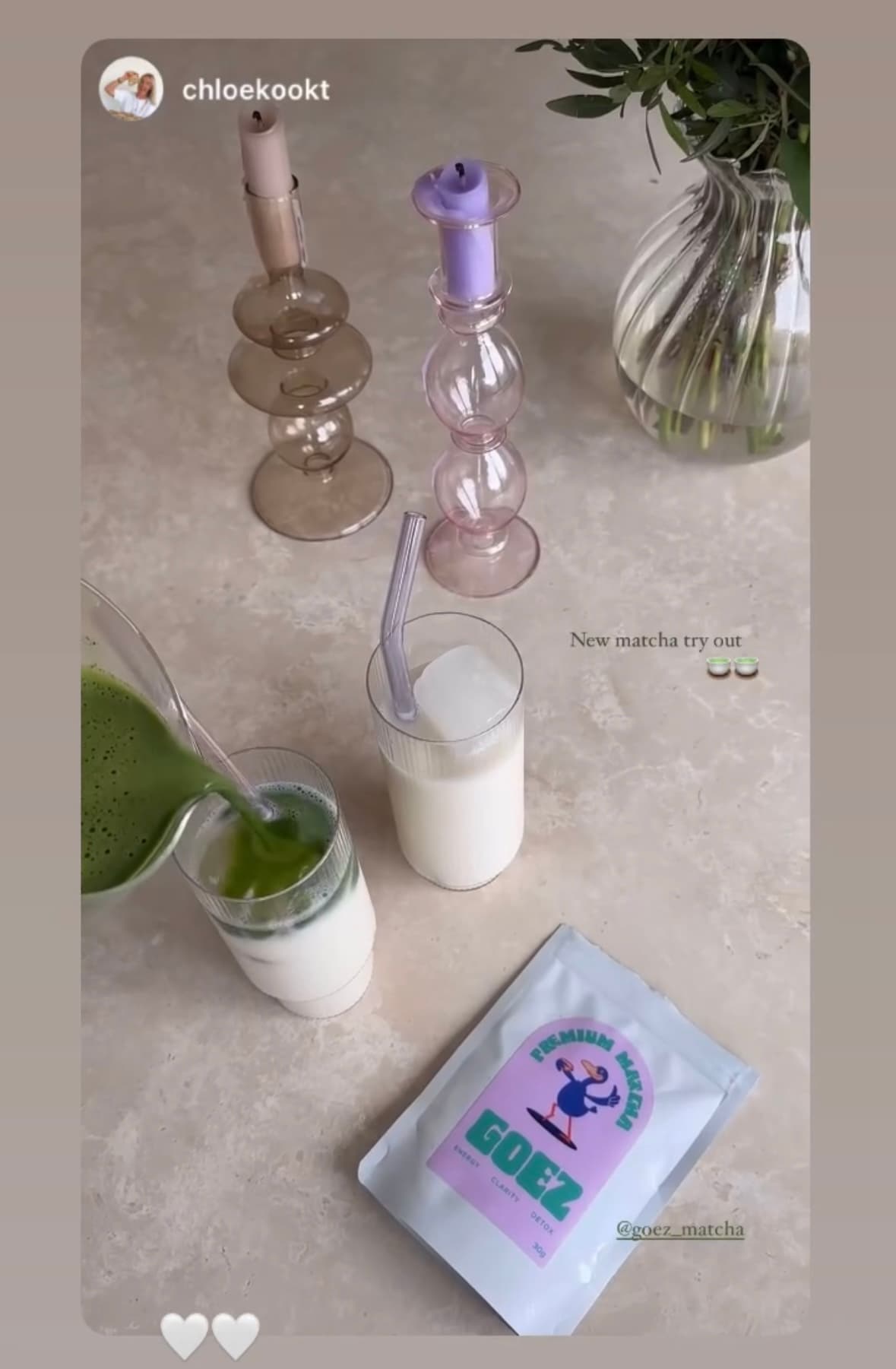 Goez matcha by @chloekookt