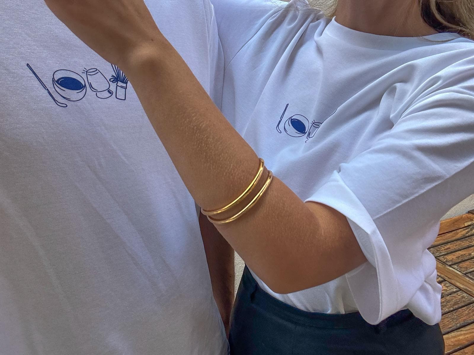The founders of Goez in Goez tees